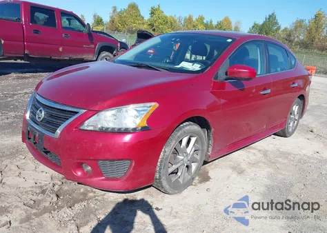 2014 Nissan Sentra Sr z USA, uszkodzony, nr VIN 3N1AB7AP0EY328067